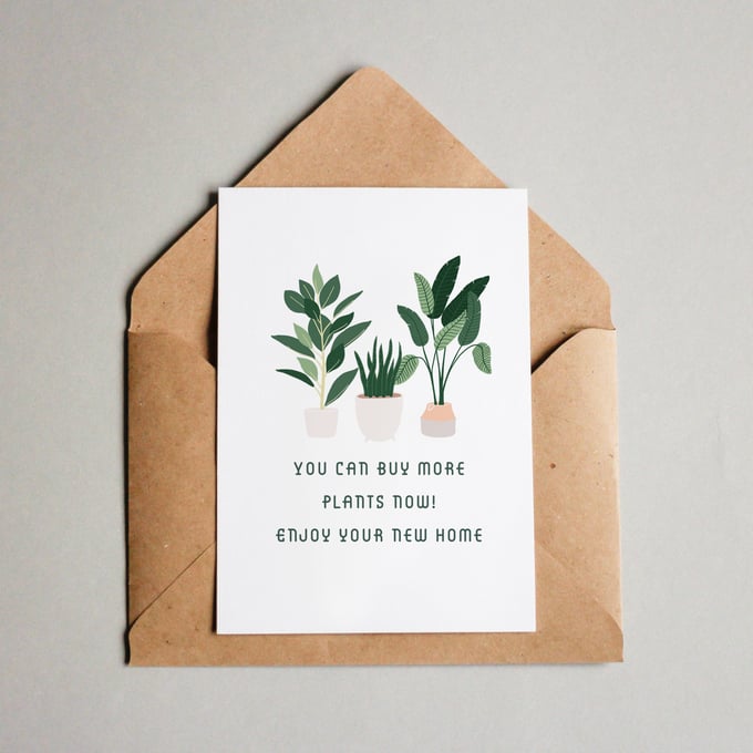 Image of You can buy more plants now! Enjoy your new home