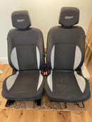 Image of Renaultsport Renault Clio RS200 Cup Front Seats with black and grey cloth upholstery