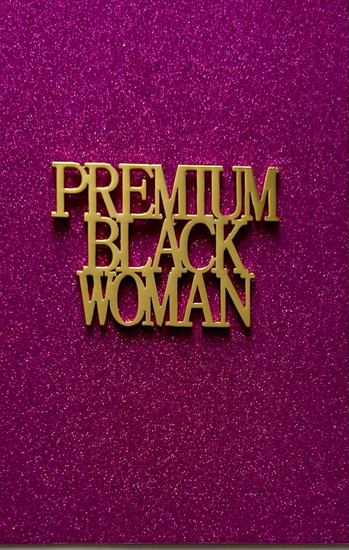 Image of Premium black woman pin brooch