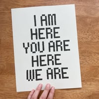 Image 4 of WE ARE Print