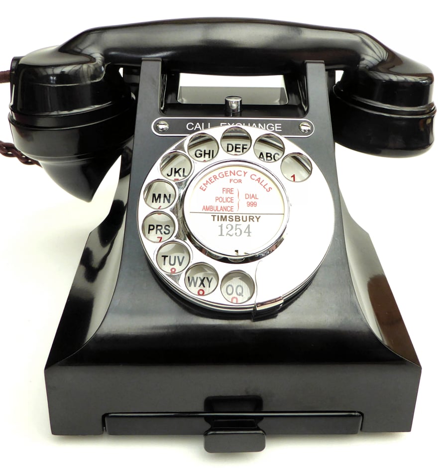 Image of 312 GPO 'Call Exchange' Bakelite Telephone