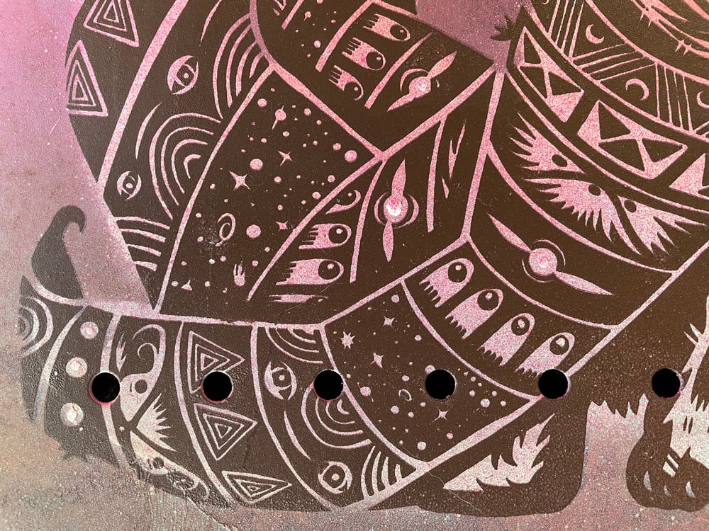 Image of The Haretic on Reclaimed Metal