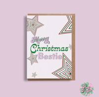 Image 2 of Merry Christmas Bestie Card