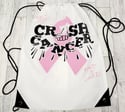 Crush Cancer Drawstring Bag 