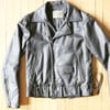 Vintage Black Leather Berman's Jacket 