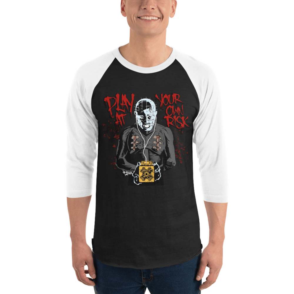 Play At Your Own Risk - Baseball Tee