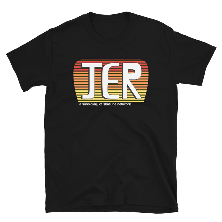 Image of 📦 JER | Skatune Network Subsidiary | Black Unisex T 