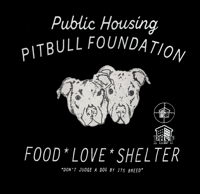 Image 2 of PITBULL FOUNDATION (BLACK) HOODIE