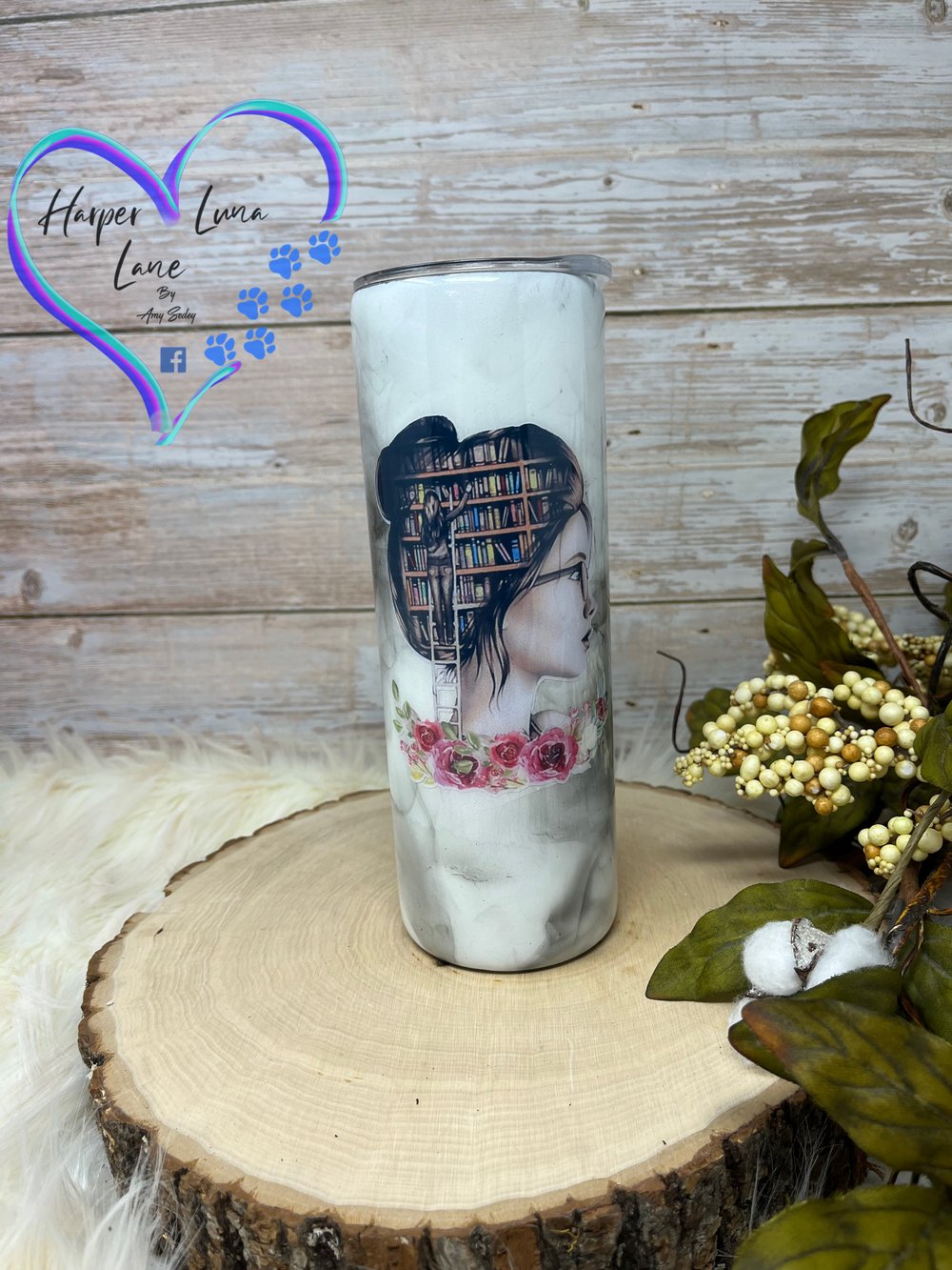 Image of 20oz Just One More Chapter Tumbler