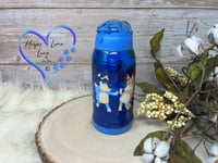 Image 1 of 18oz Bluey  Blue Easy Sip Tumbler