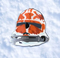 Image 1 of A Grade-  "Never Forget" Ahsoka and Rex Helmet Hard Enamel pin 