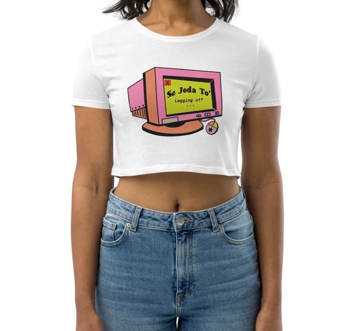 Image of Logging Off crop top