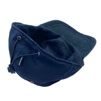 Image 2 of Vintage Land Rover Fleece Lined Cap - Navy 