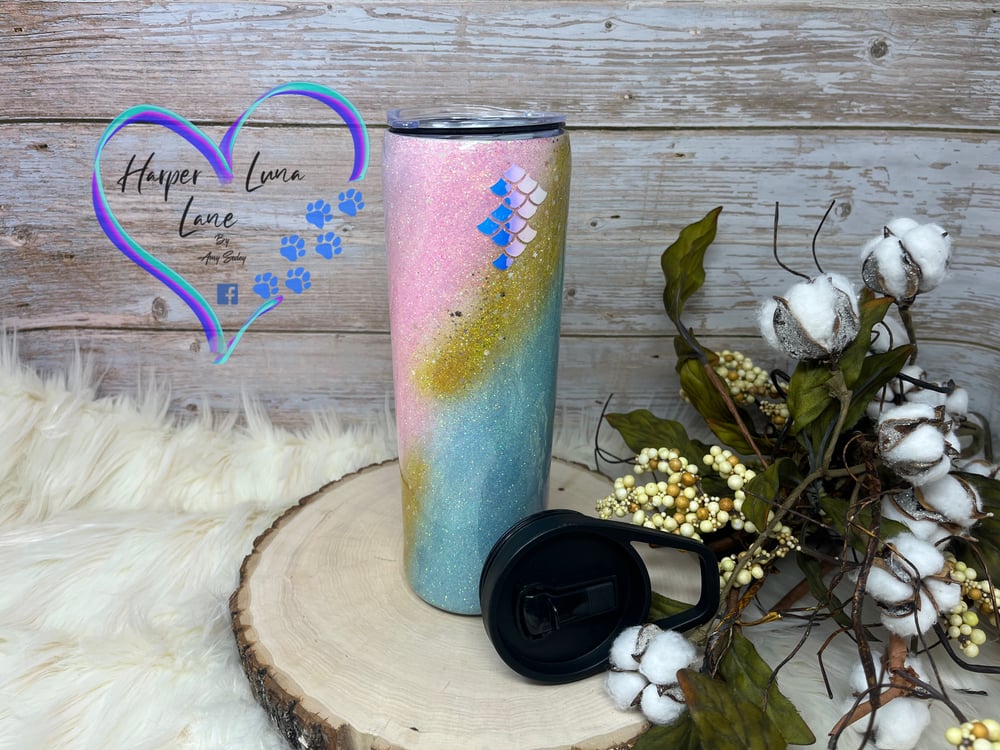 Image of 30oz All She Does is Beach Duo Tumbler