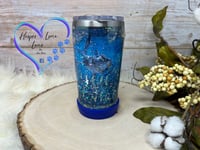 Image 5 of 12oz Nemo Snow Globe Tumbler with silicone sleeve