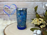 Image 6 of 12oz Nemo Snow Globe Tumbler with silicone sleeve