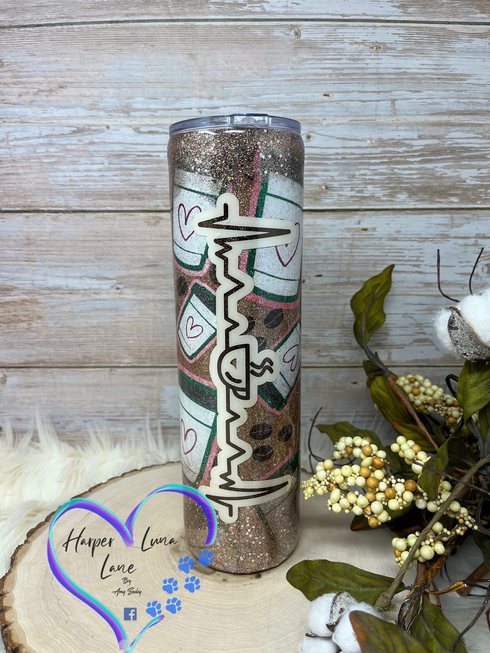 Image of 32oz Coffee Burst Tumbler