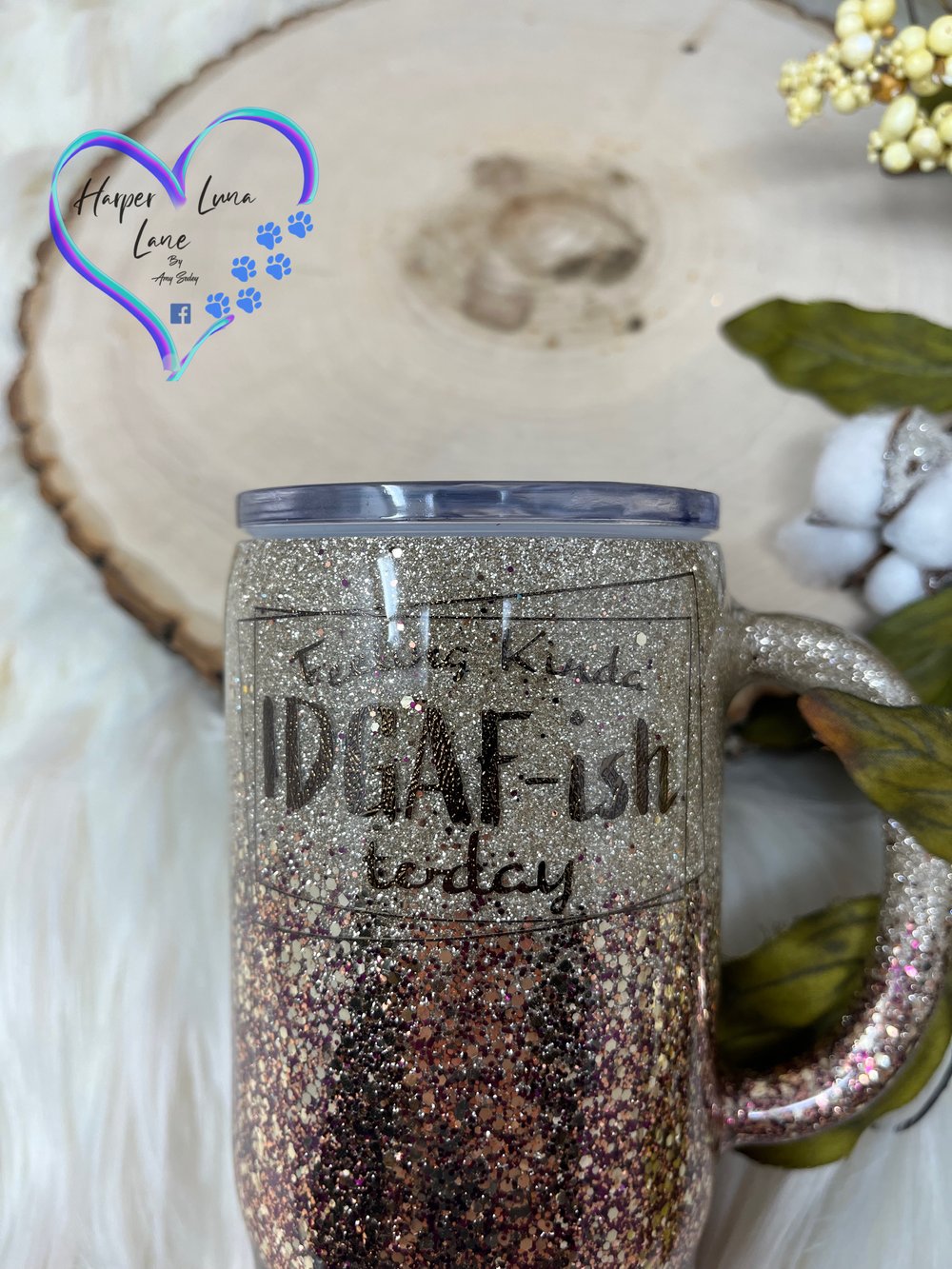 Image of 16oz Feeling Kinda IDGAF-ish today Travel Mug