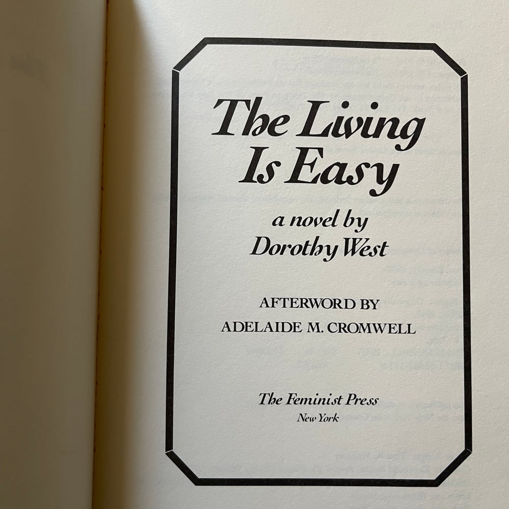 The Living is Easy
