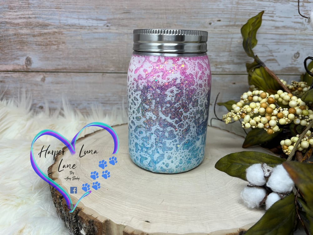 Image of 20oz Born to Be Wild Mason Jar 