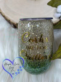Image 1 of Corks are for Quitters  14 oz Wine Tumbler