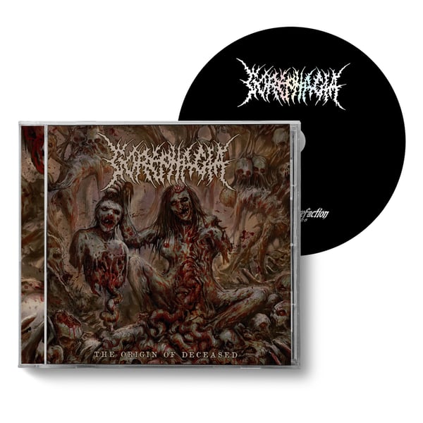 Image of GOREPHAGIA "THE ORIGIN OF DECEASED" CD