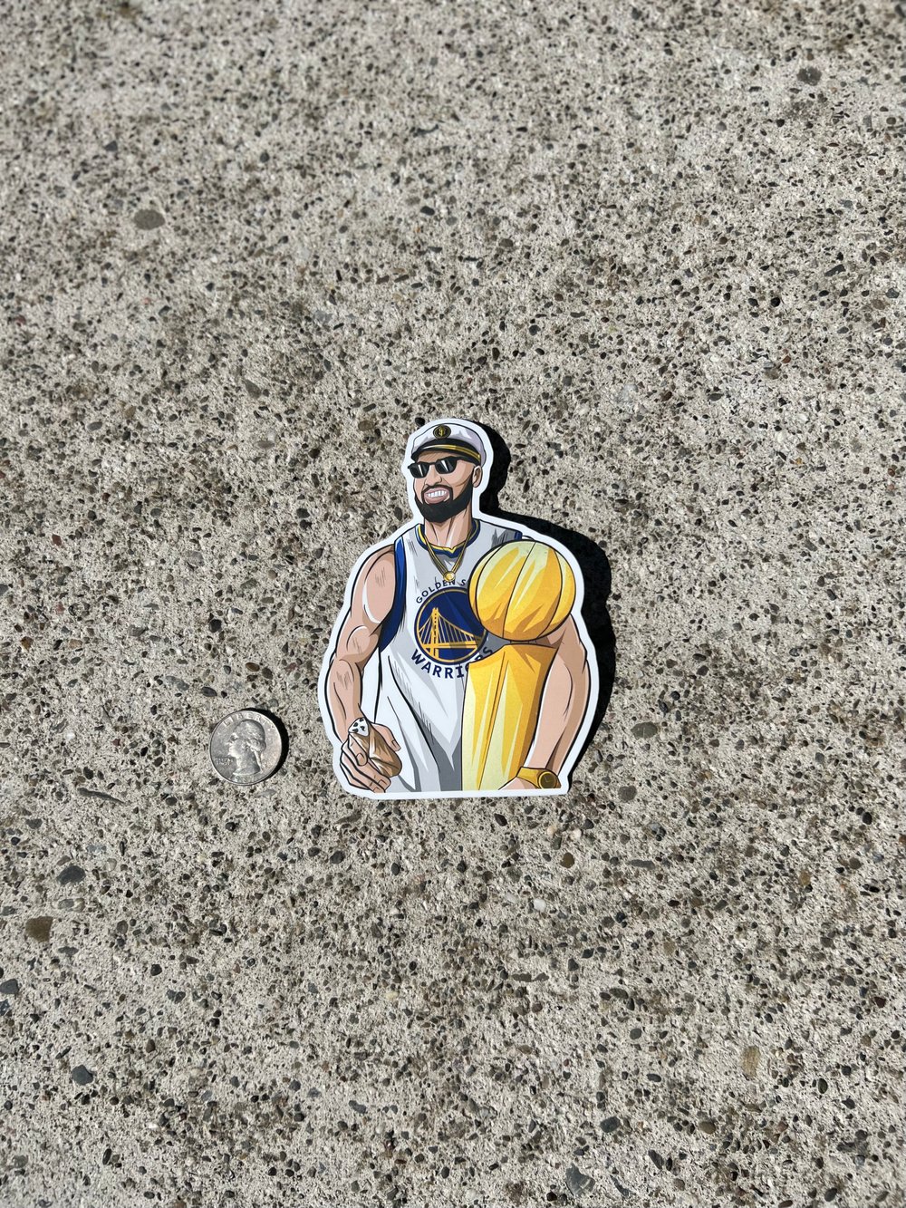 Captain Klay sticker 