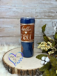 Image 1 of 20oz Hello Fall Tumbler