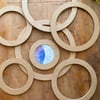 Stained Glass Circle Layout Frames (Set of 7 or 2)
