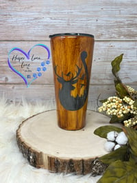 30-32oz Hunting Woodgrain Tumbler