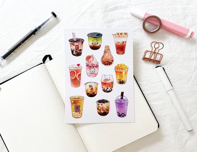 Bubble Tea (Ver. A) Print