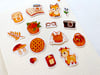 Autumn Cottagecore Washi Stickers