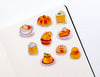 Pumpkin Desserts Washi Stickers