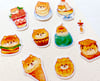 Shiba Inu Cafe Washi Stickers