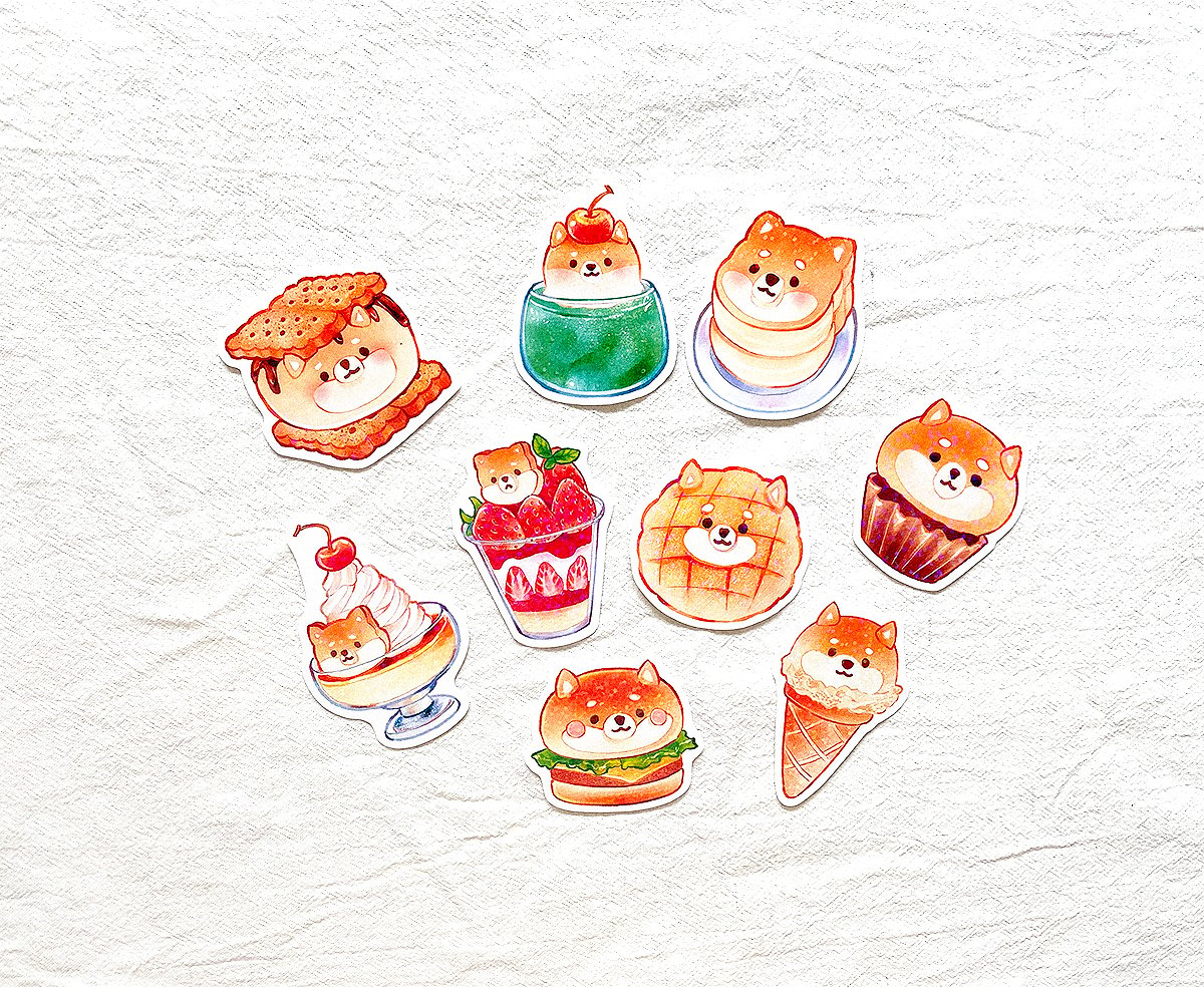 Shiba Inu Stickers | ydxart