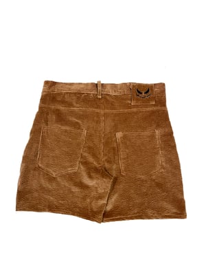 Image of Golden Brown Cord Shorts