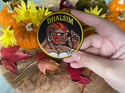 Dhalsim V.2 - Retro Street Fighter II - 3 inch wide iron on patch