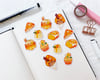 Orange Blossom Desserts Washi Stickers