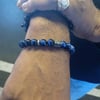 MEN'S LEADERSHIP WRIST GEAR with Cross Focal Bead