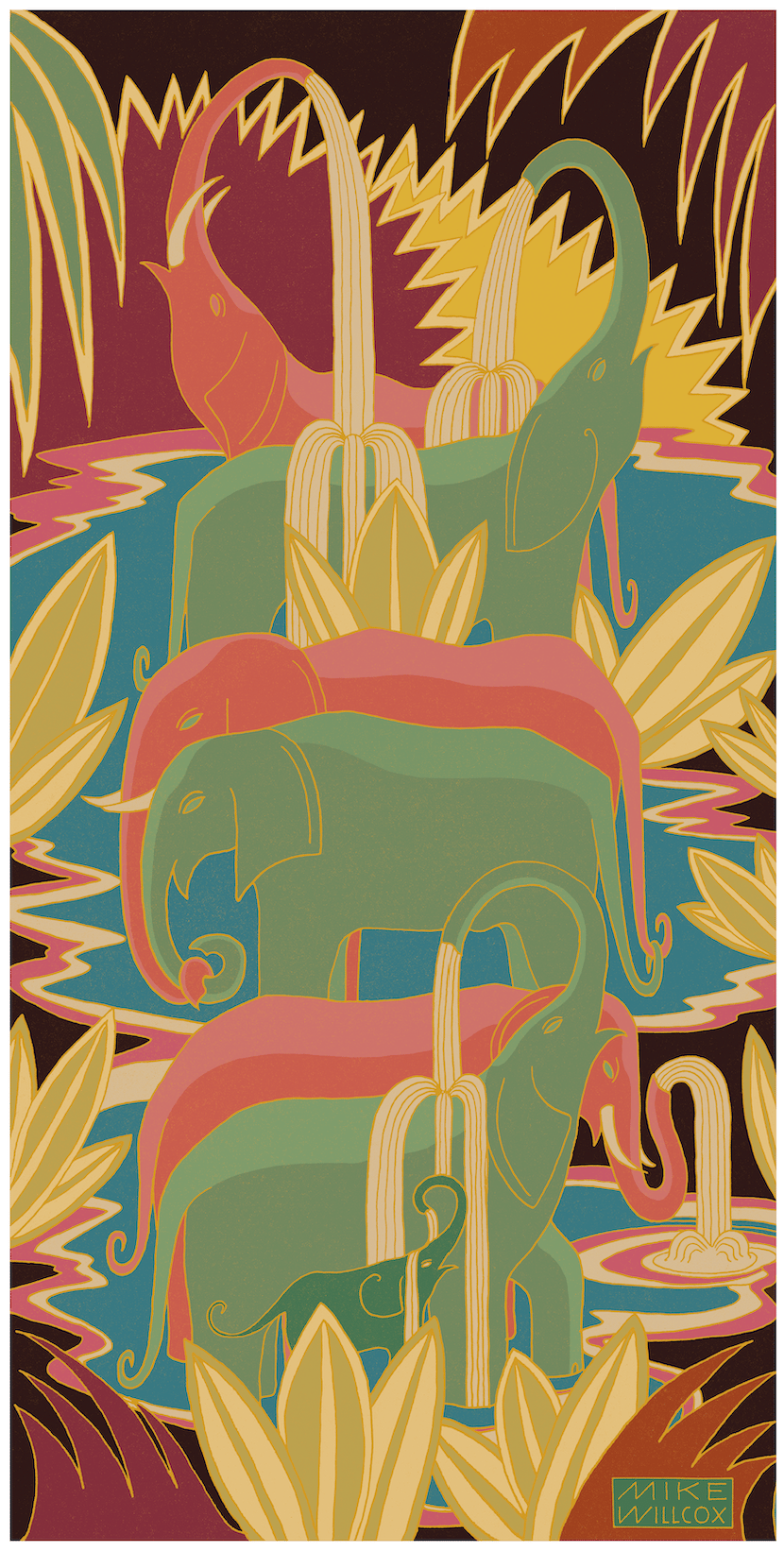 Image of Elephants in Time - II 