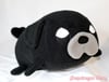 Old Black Pug Plushie