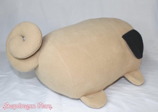 Old Pug Plushie