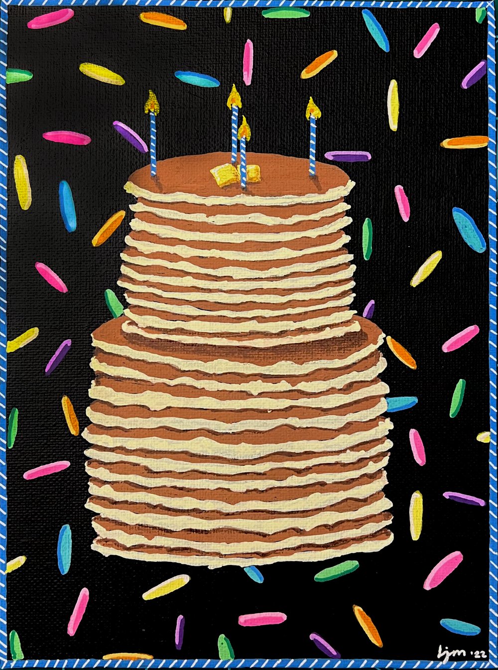 Image of Birthday Tiered Pancakes