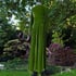 "Fern Green" Limited Edition Silk Velvet Beverly Dressing Gown Image 4