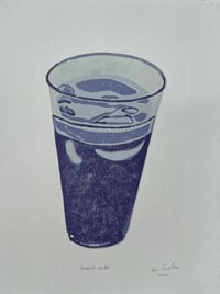 Purple soda print