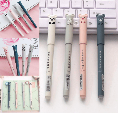 Image of 4pcs Kawaii Animal Pens