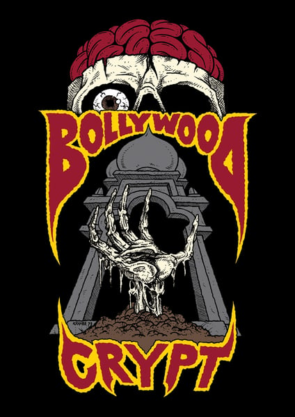 Image of Bollywood Crypt Logo Tee shirt (Pre-orders only)