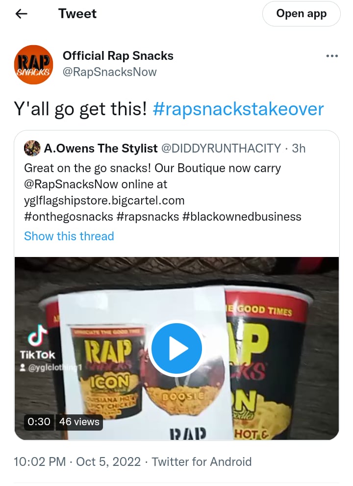 Image of Y.G.L CLOTHING X RAP SNACKS ICON RAMEN NOODLES