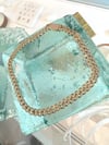 14k solid gold diamond Cuban link 4mm , 5mm bracelet 