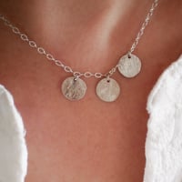 Image 1 of Collier KEI Triple Argenté